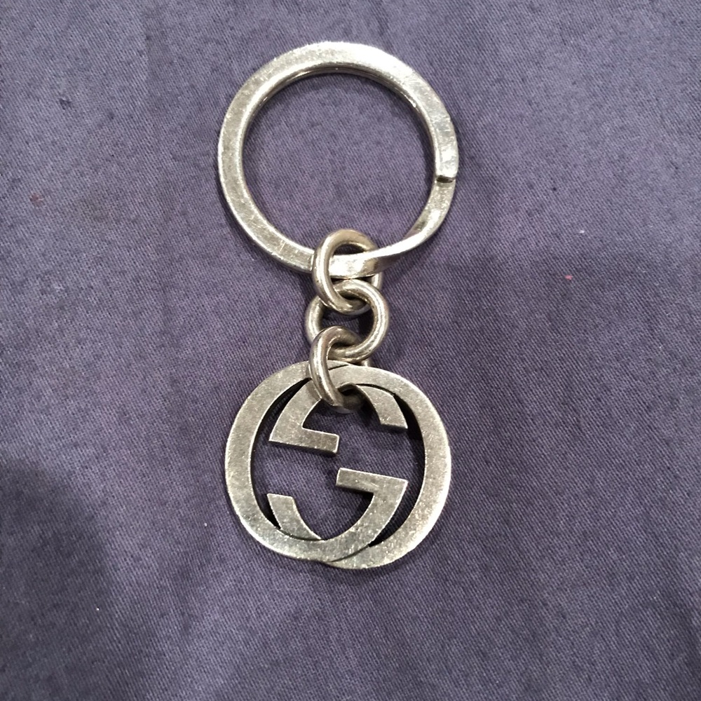 Gucci Sterling Silver Key Chain